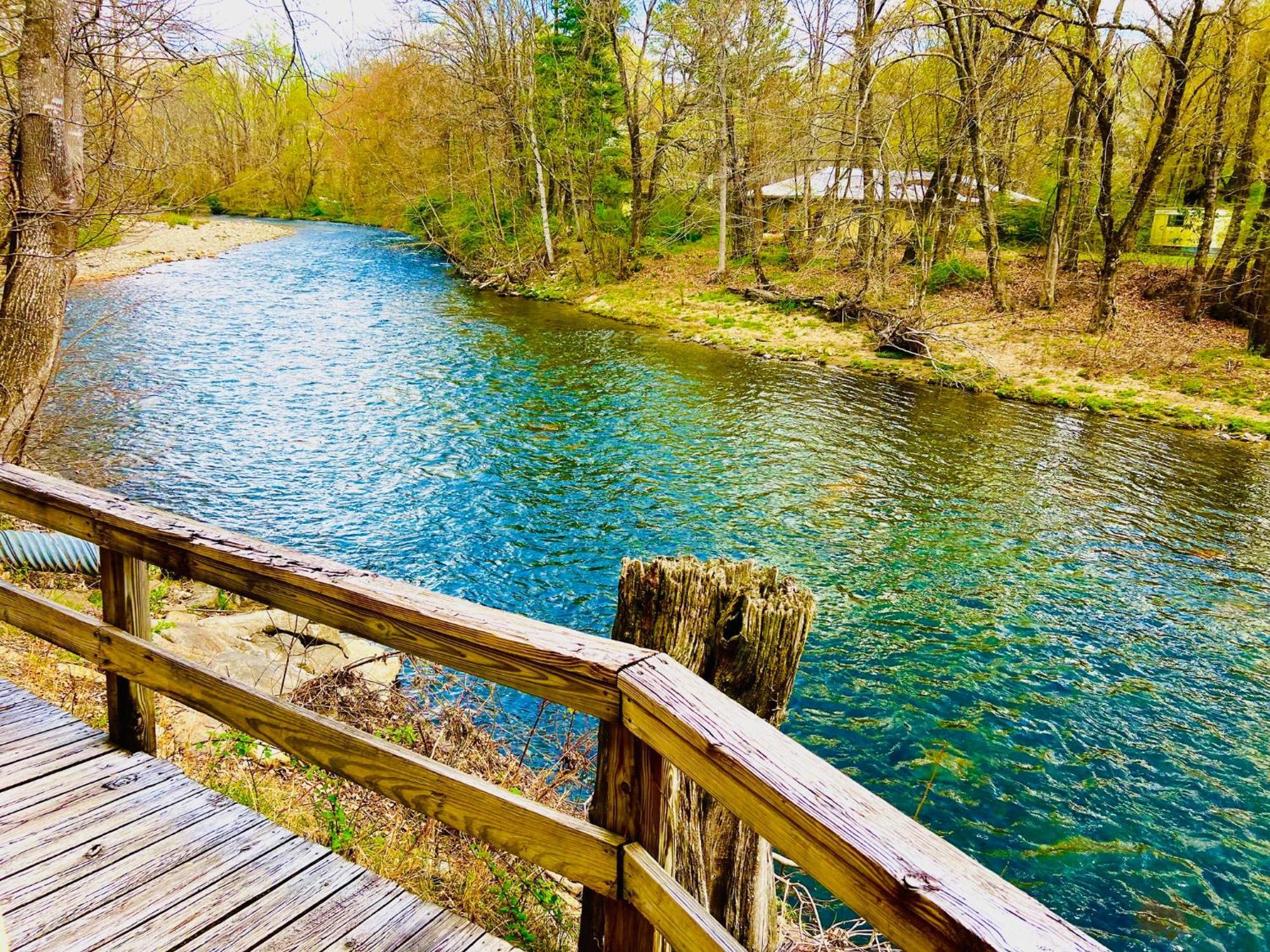 Newfound Lodge On The River Cherokee Exteriér fotografie