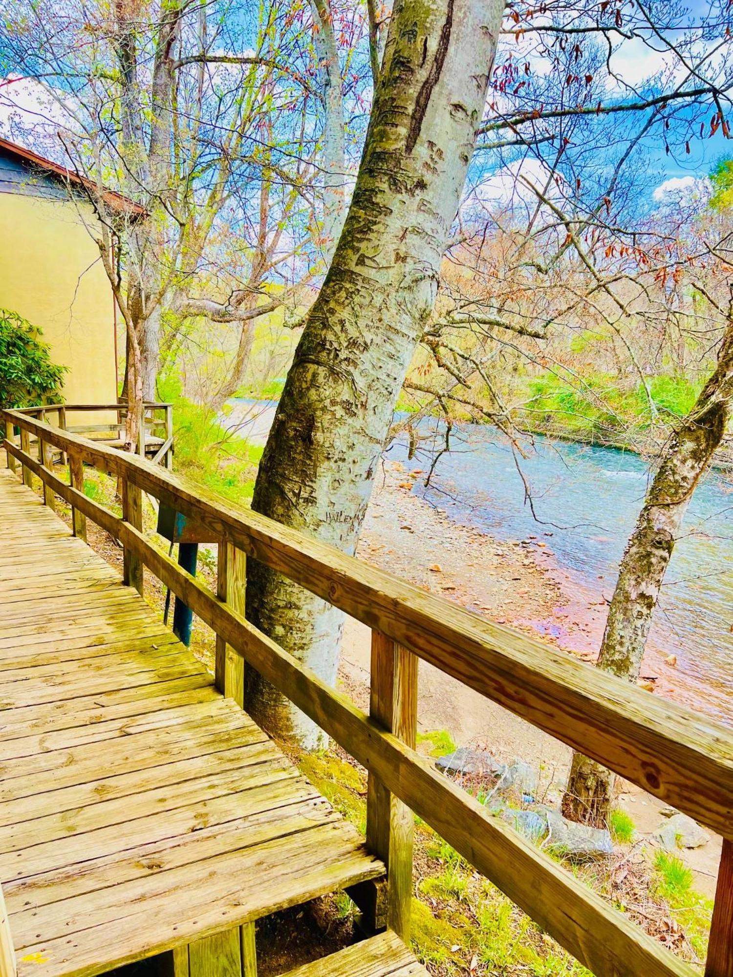 Newfound Lodge On The River Cherokee Exteriér fotografie