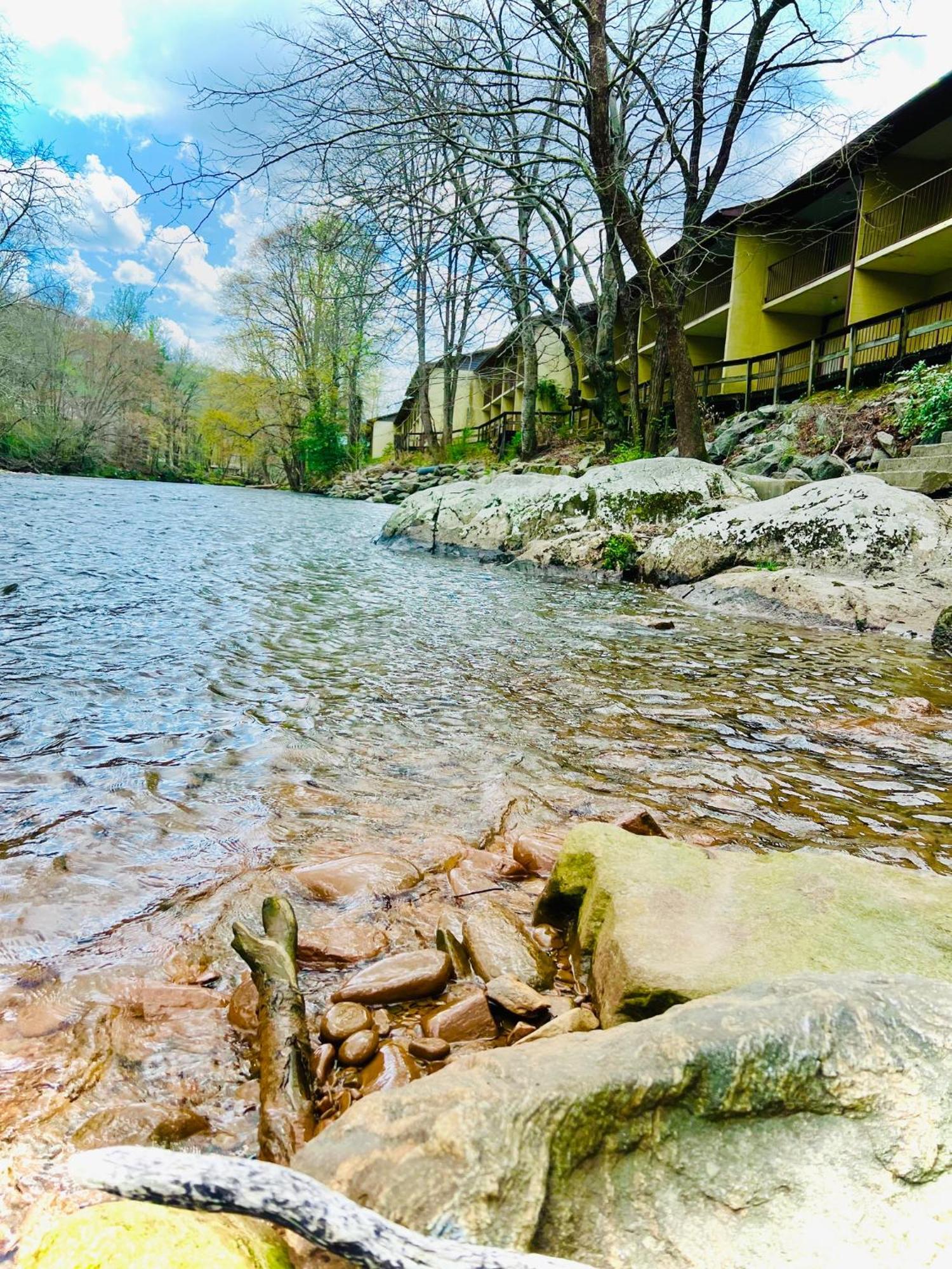 Newfound Lodge On The River Cherokee Exteriér fotografie
